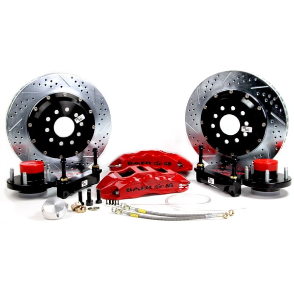 Baer Brakes 4301521R 14" Extreme+ Front Brake Kit - Red