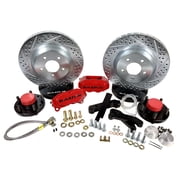 Baer Brakes 4301526S 13" SS4 Front Brake Kit, Silver, SDZ, Std. Studs