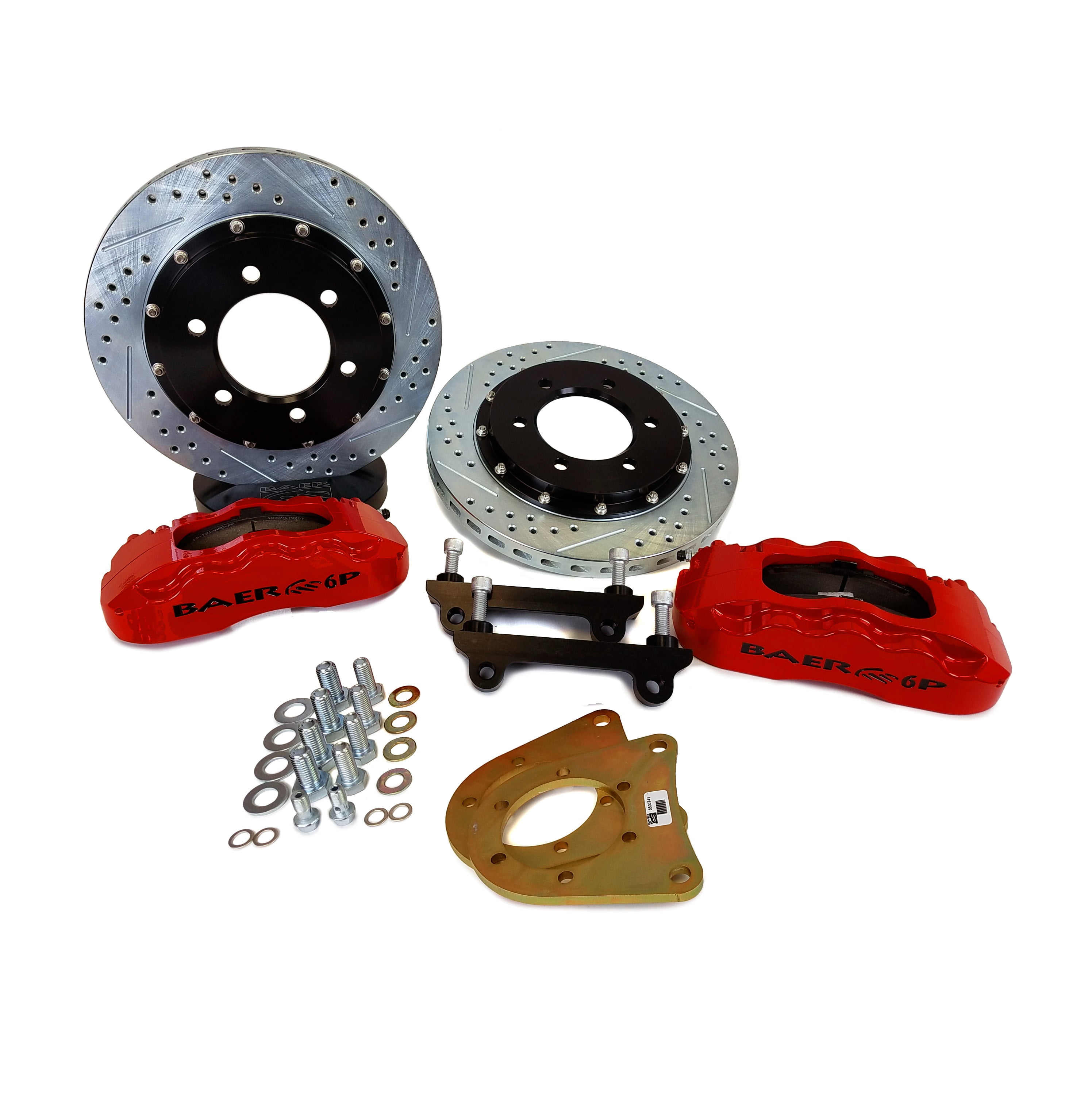 Baer Brakes 4301542R 13" Pro+ Front Brake Kit - Red