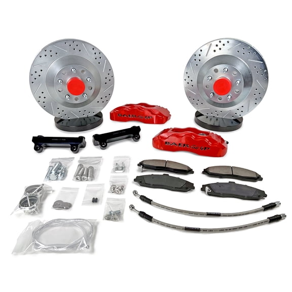 Baer Brakes 4301683CY 13" Pro Front Brake Kit, Comp Yellow, SDZ