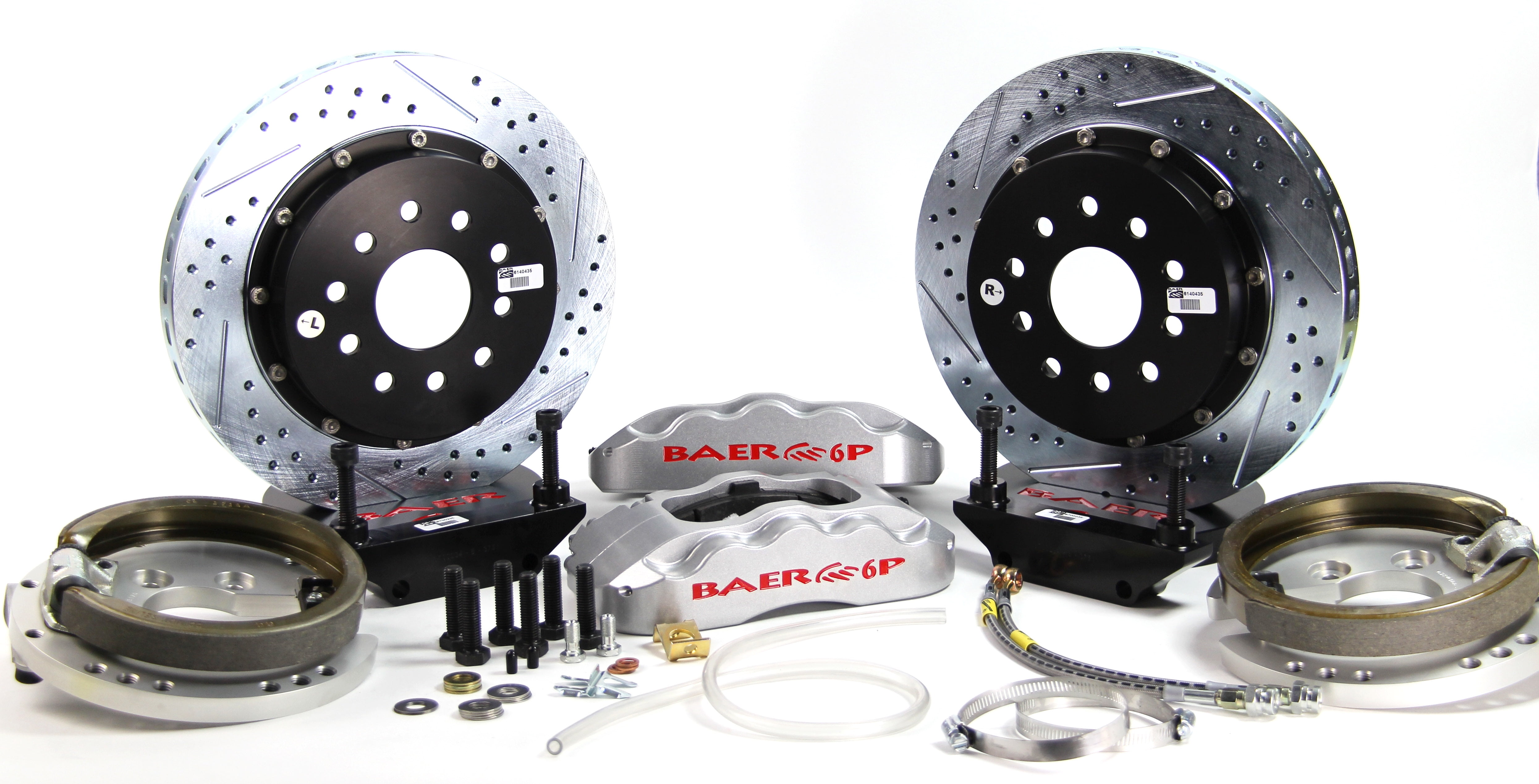 Baer Brakes 4302466S 14" Pro+ Rear Brake Kit - Silver