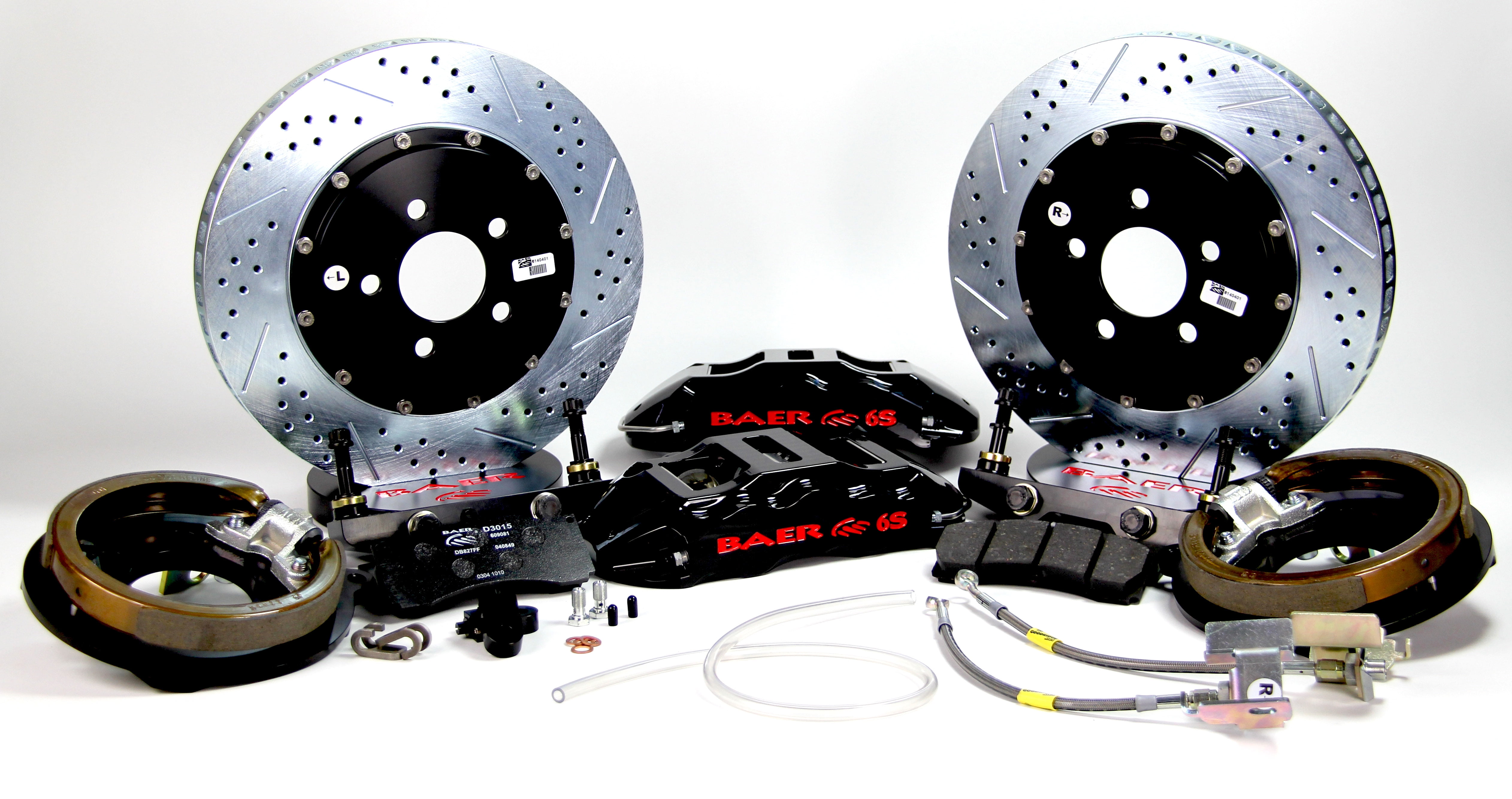 Baer Brakes 4302472B 15" Extreme+ Rear Brake Kit - Black