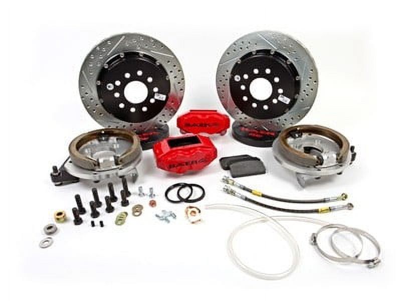 Baer Brakes 4302479S 13" SS4+ Rear Brake Kit, Silver, SDZ