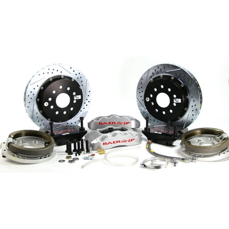 Baer Brakes 4302487S 14" Pro+ Rear Brake Kit - Silver
