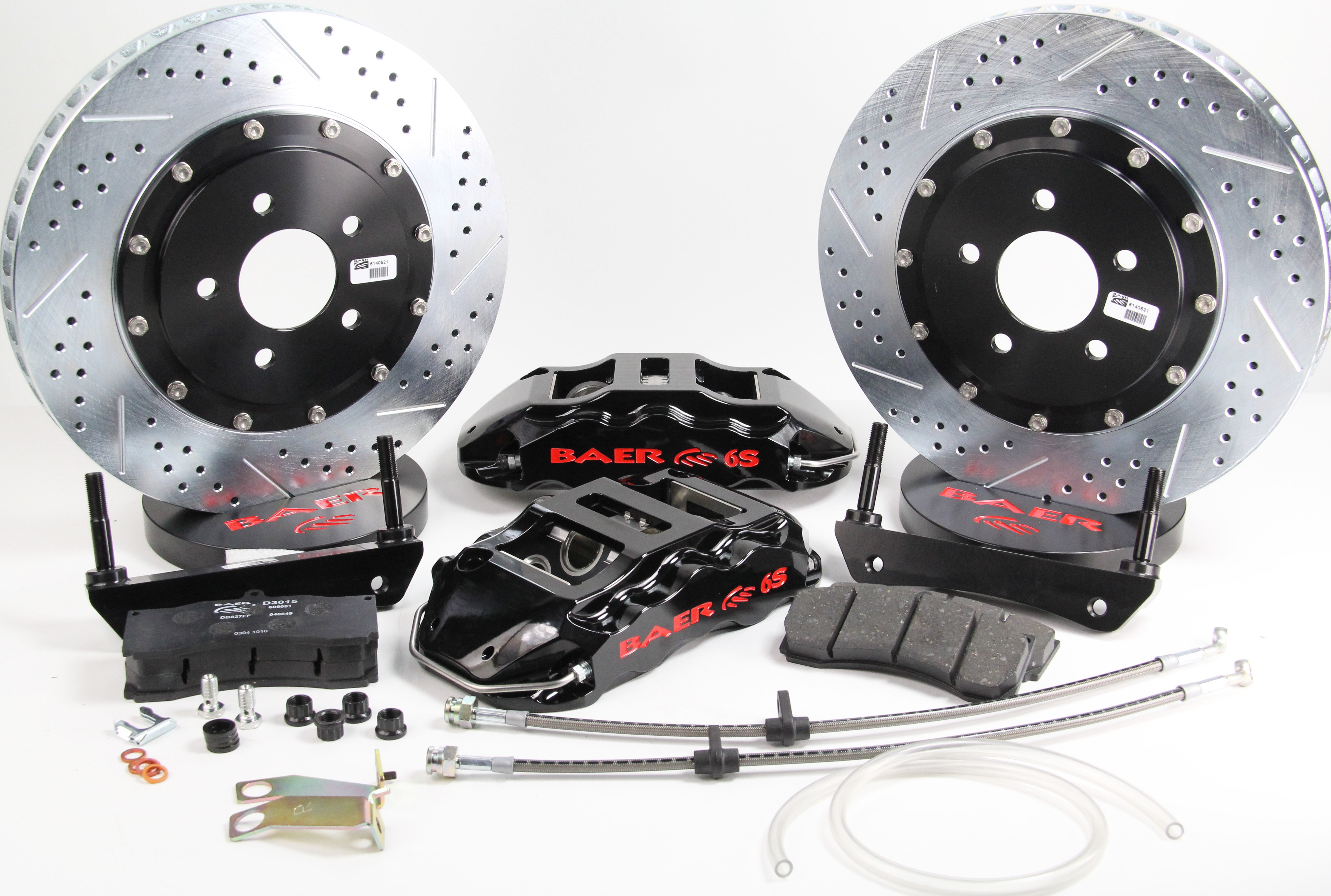 Baer Brakes 4392001B 14" Extreme+ Rear Brake Kit - Black