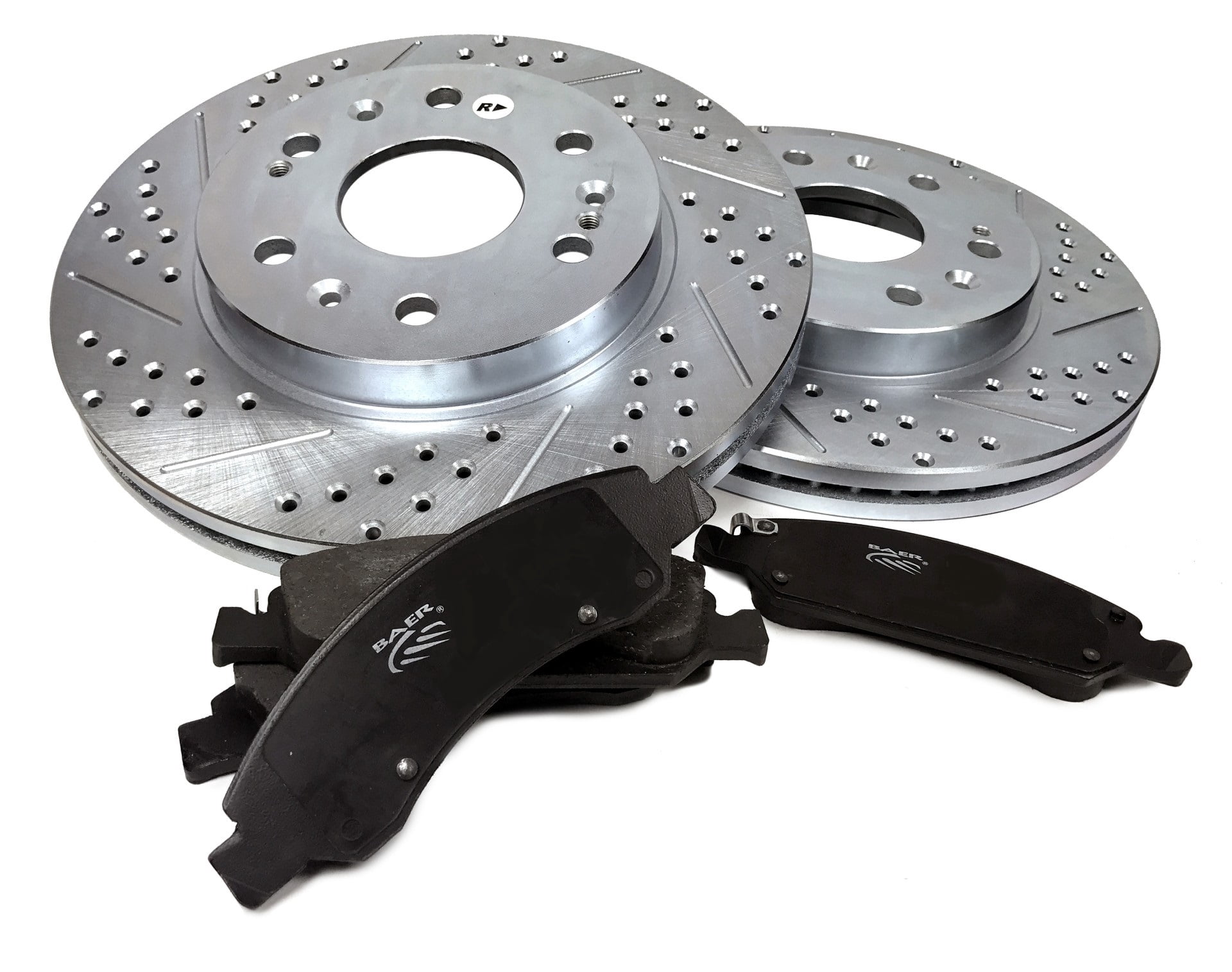 Baer Brakes 53006-0967 Claw Rotor and Pad Combo Kit, Rear