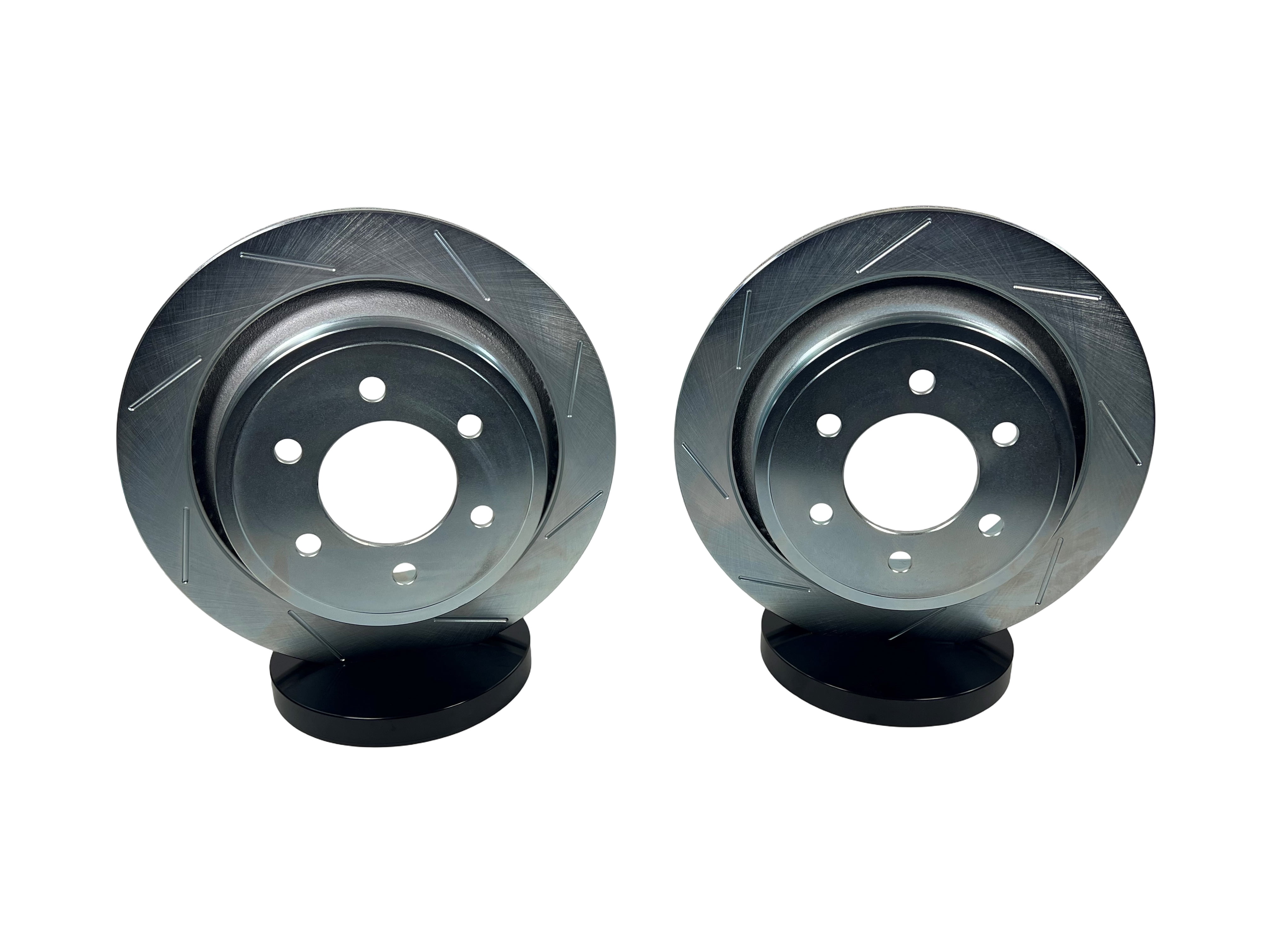 Baer Brakes 54111-220 Claw Performance Rotors, Rear (Slot/Zinc Only)