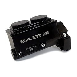 Baer Brakes 6801328LP ReMaster SN95 HydroBoost Master Cyl, Black, 1-1/8in bore, Left port.