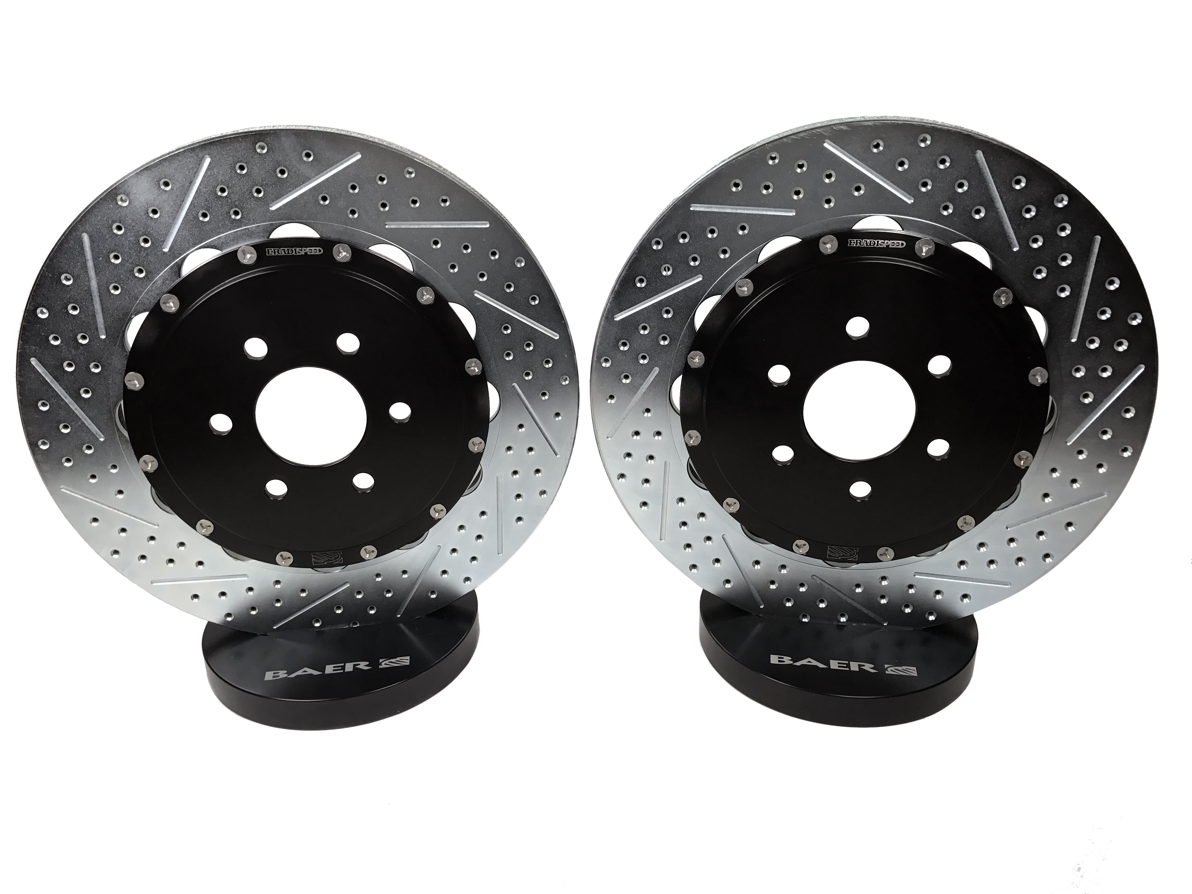 Baer Brakes EradiSpeed+ Rear 2-piece Performance Brake Rotors