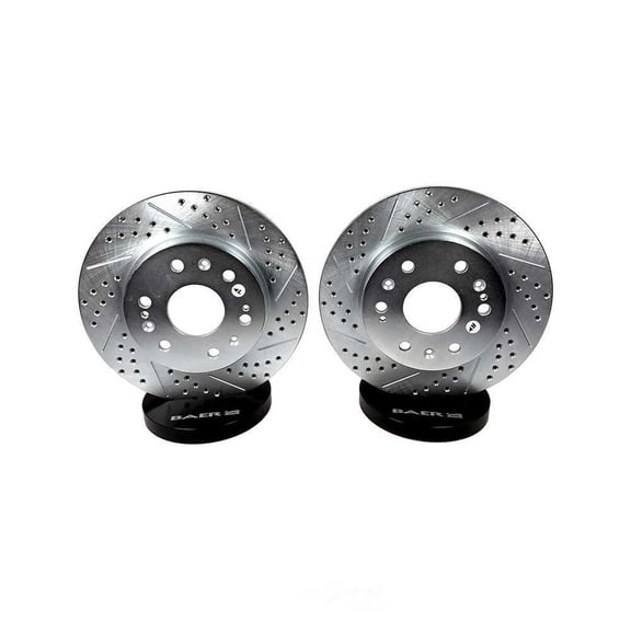 Baer Brake Systems 54131-020 Baer Brakes Claw Performance Rotors, Rear