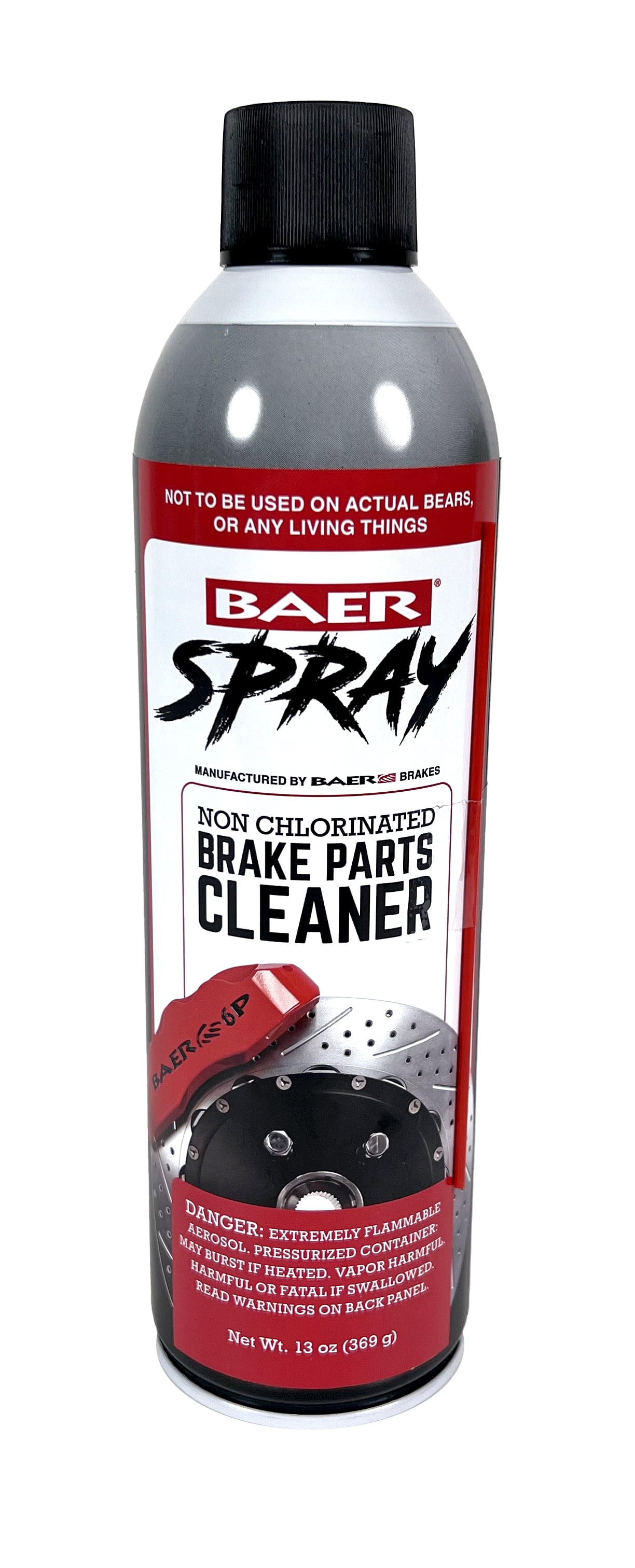 Baer Spray 6110028 Brake Cleaner Non-Chlorinated, Technical Grade, 13oz Can