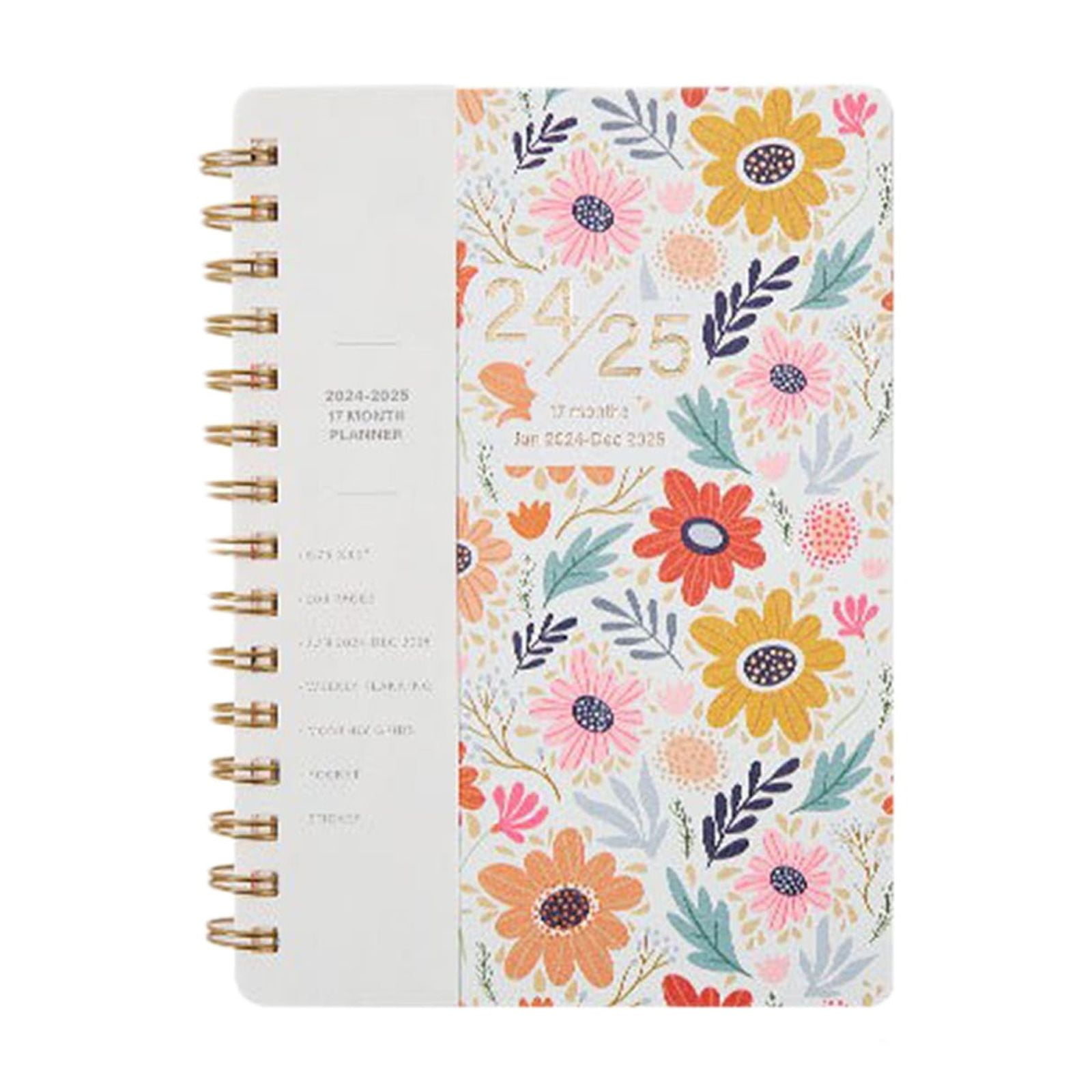 Baetikot Notebook 20252026 Weekly And Monthly With Tabs Monthly