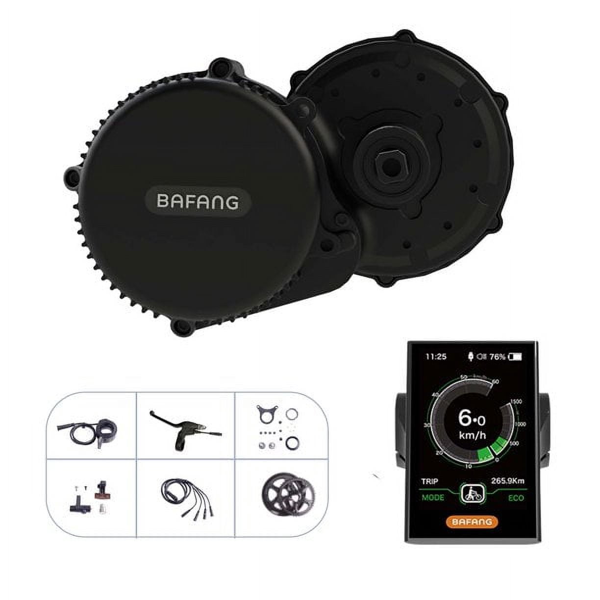 Bafang BBSHD Mid Drive Motor Kit 1000W Electric Bicycle Conversion Kits with C18 for Mountain Bike with No Battery,1000w120mm Ebike Conversion Kit