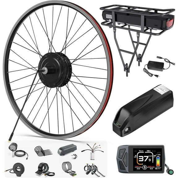 Bafang Ebike Conversion Kit 48V500W20" Rear Wheel Cassette Hub Motor Electric Bike Accessories (Display Optional)