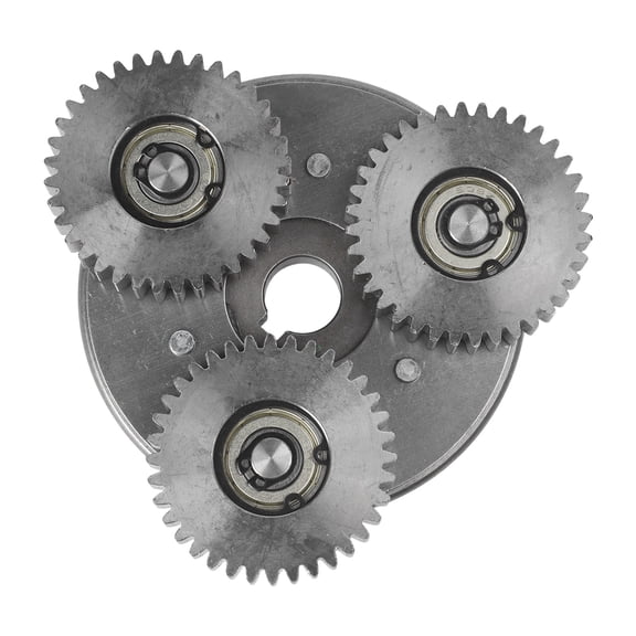 For Bafang Electric Bicycle Planetary Gear and Right Turn Clutch Set, 36T 47.5mm Steel Gear with 88mm Clutch for 500W-750W E-Bike Motor for Performance in Various Riding Conditions(All Steel Gear)