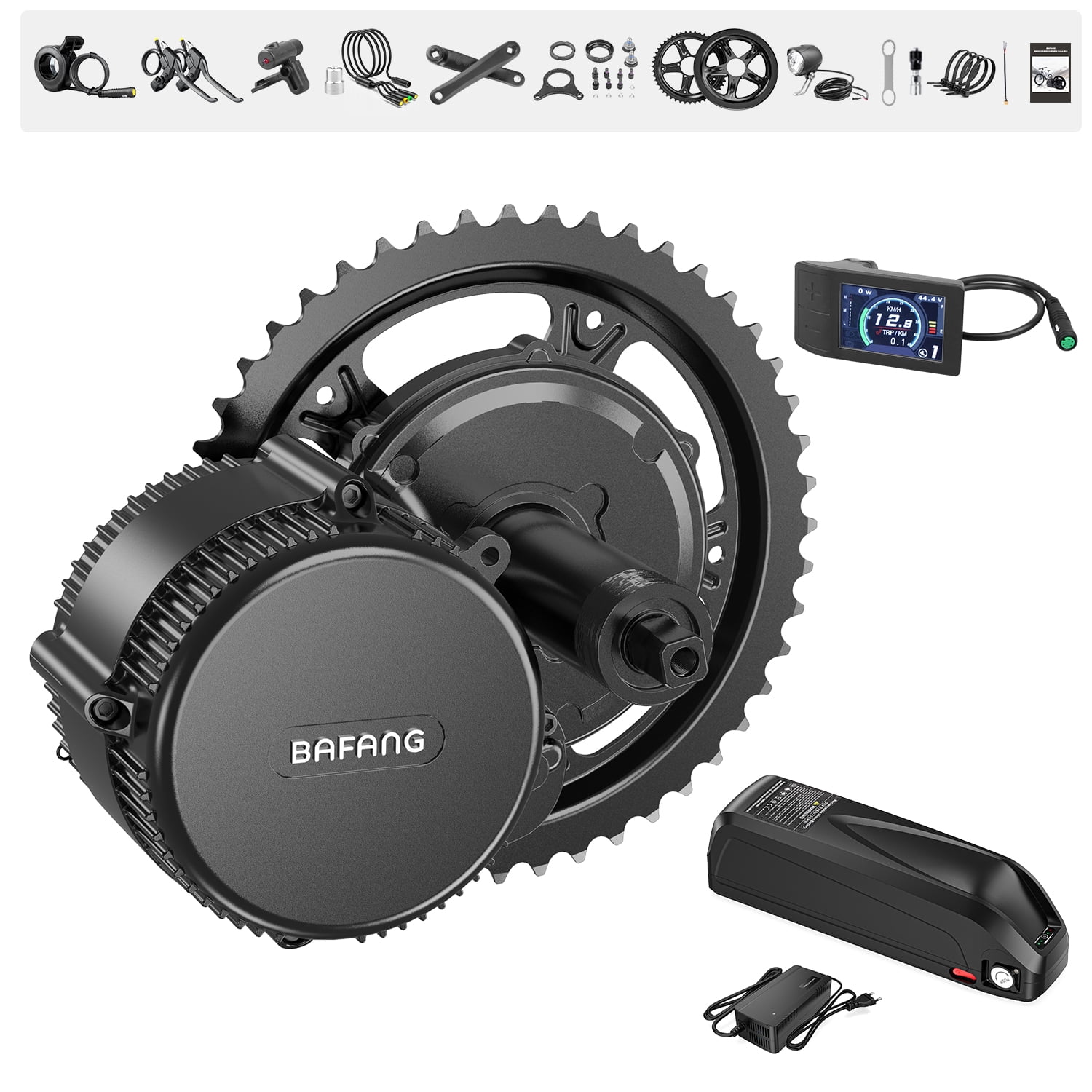 Bafang Mid Drive Electric Bicycle Conversion Kits BBS02B 48V750W 68mm ...