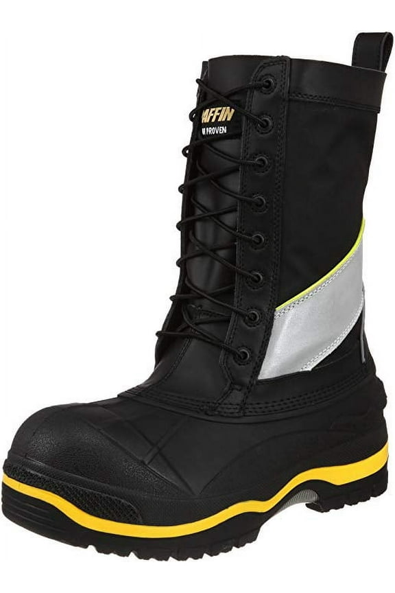 Men's Constructor Work Boot,Black/Hi/Viz,12 M US