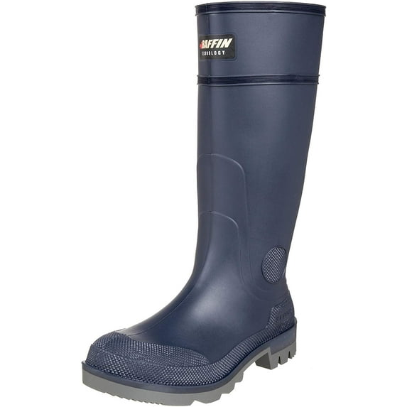 Baffin Men's Bully (TOE) Rubber Boot, Steel Toe, 15" Height, Blue, 10 96770000