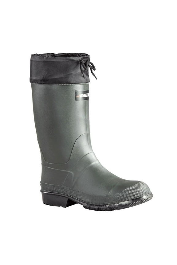 Men's Hunter (PLN) Rubber Boot, Plain Toe, 13" Height, Green, 10