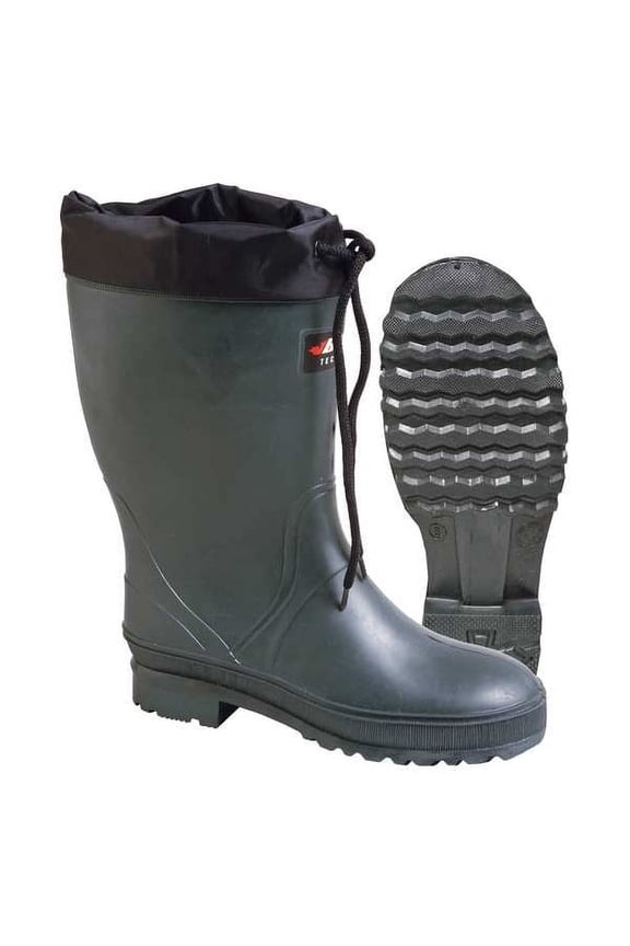 Rubber Boot,Women's,8,Mid-Calf,Green,PR 8604-0000-482