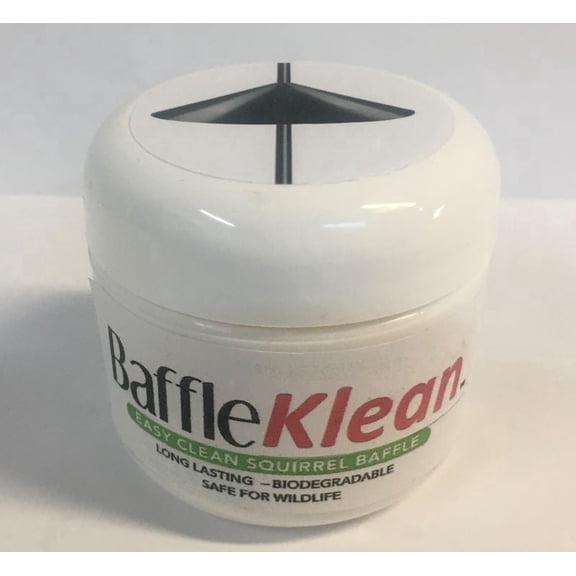 Baffle Klean Squirrel Baffle Cleaner Easy Clean Bird Poop Droppings Off Squirrel Baffle