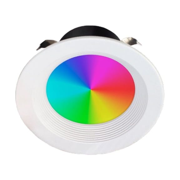 Baffled LED Smart Downlight Retrofit Kit RGBW - 4 inch