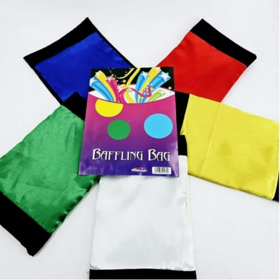 Baffling Bag Magic Tricks For Magician Color Change Bag Magie Stage Illusion Gimmick Props Comedy Mentalism Scarves Magie Funny