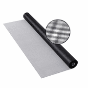 BafloTEX Fiberglass Screen Roll DIY Screen Replacement Mesh with High Visibility 48 inch x 100 ft for Windows Doors Porch Patio