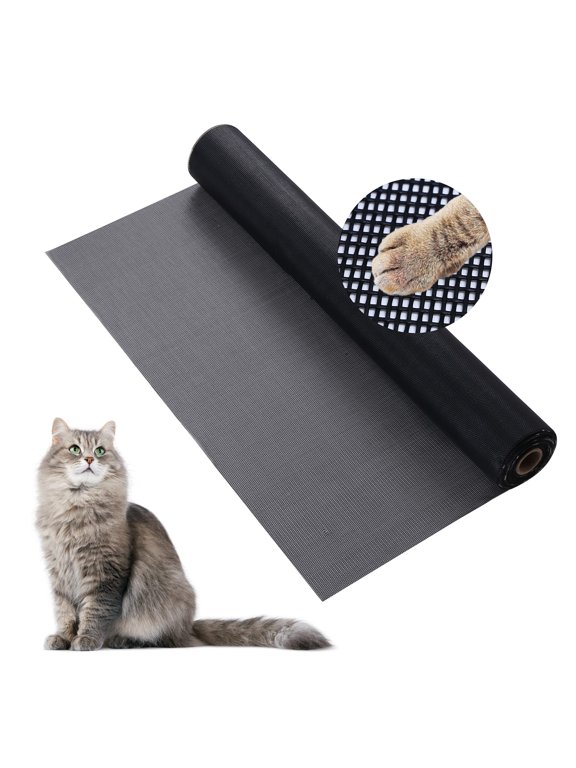 Safety Net for Pets Stairway Net Baby PVC Screen High Quality Sturdy & Durable 36 inch x 25 ft Balcony Netting Guard Rail Net for Toddler Puppy Toy