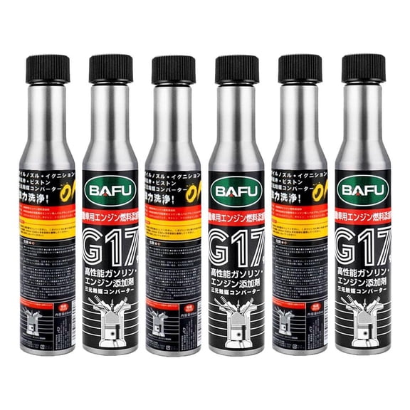 Bafu G17 Engine Cleaner Fuel Additive for Performance, 65mL, 6 Count