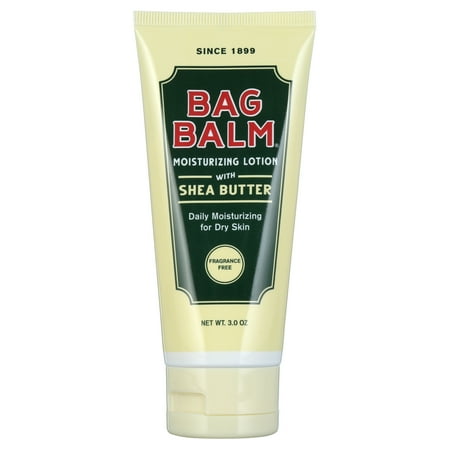 Bag Balm Daily Moisturizing Hand & Body Lotion, Fragrance Free, 3 oz