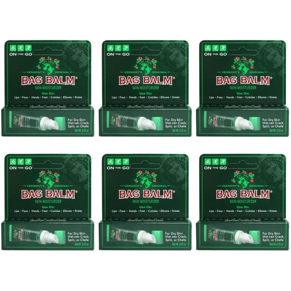 Bag Balm On-The-Go Skin Moisturizer 0.25 oz (Pack of 6)