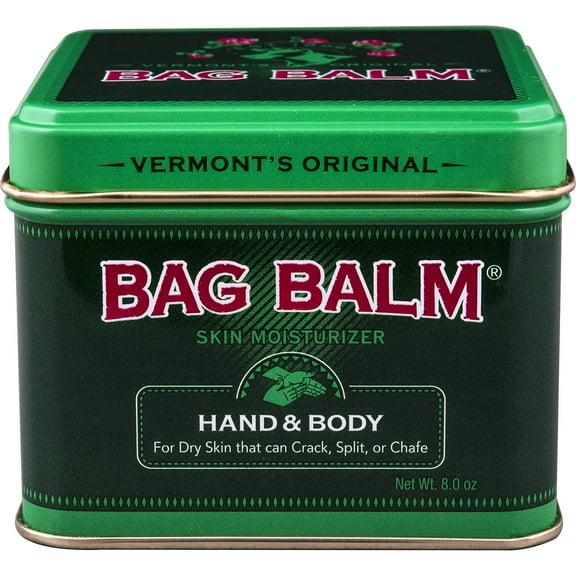 Bag Balm Skin Moisturizer Lotion - Hand and Body, 8 Ounces, 2 Tins C39