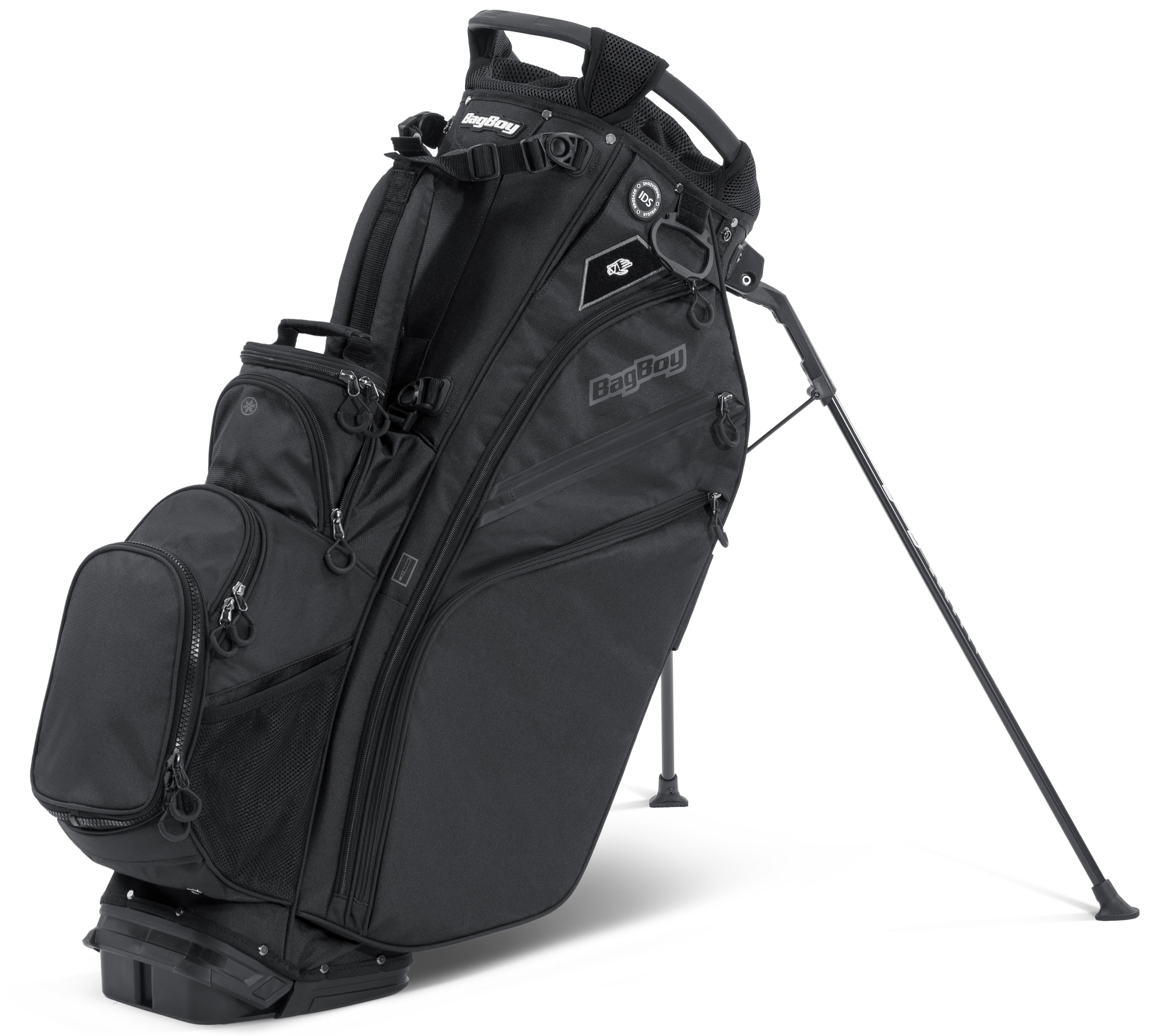 Bag Boy Chiller Pro Hybrid Black Charcoal Stand Golf Bag
