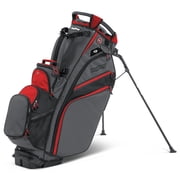 Bag Boy Chiller Pro Hybrid Charcoal Red Black Stand Golf Bag