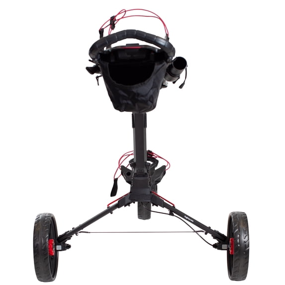 Bag Boy Golf Nitron Black/Red Pull Cart New