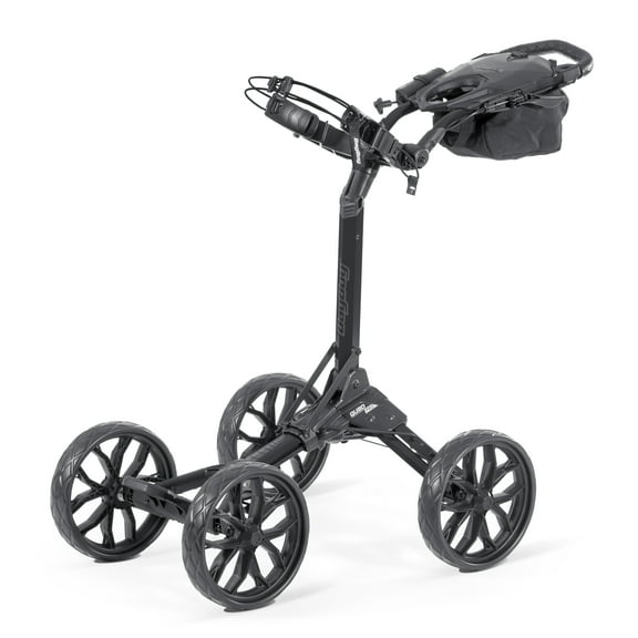 Bag Boy Golf Quad Pro Black/Slate Pull Cart New