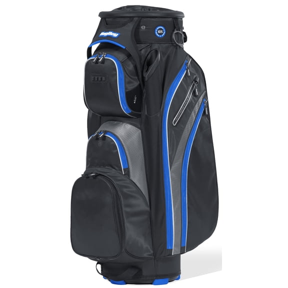 Bag Boy Golf Revolver XP Cart Bag Black/Charcoal/Royal
