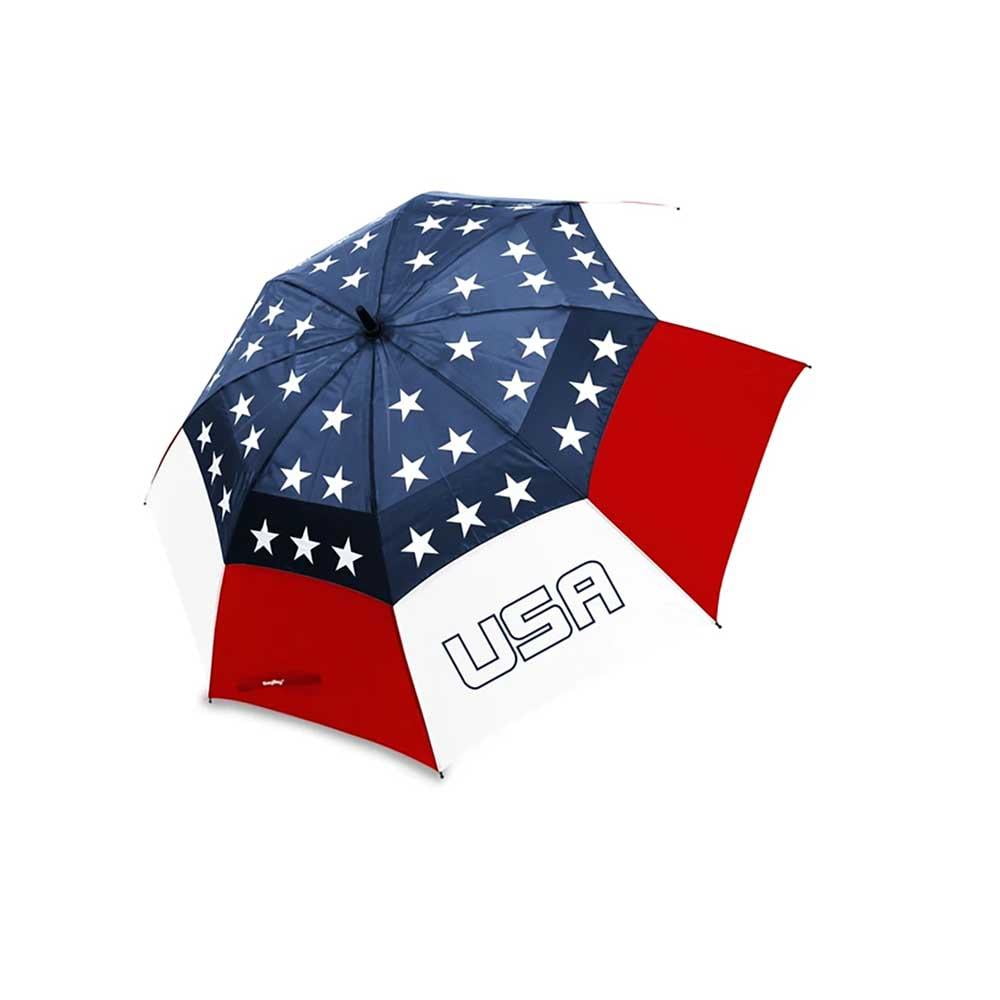Bag Boy Golf USA Wind Vent Red/White/Blue Umbrella