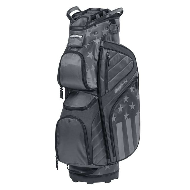 Bag Boy Golf ZP CB15 Cart Bag Starts & Stripes/Charcoal