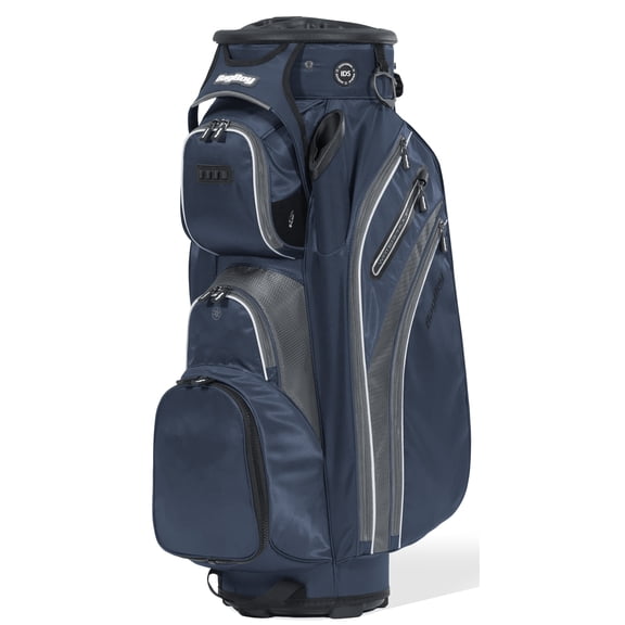 Bag Boy Revolver XP Navy Charcoal White Cart Golf Bag