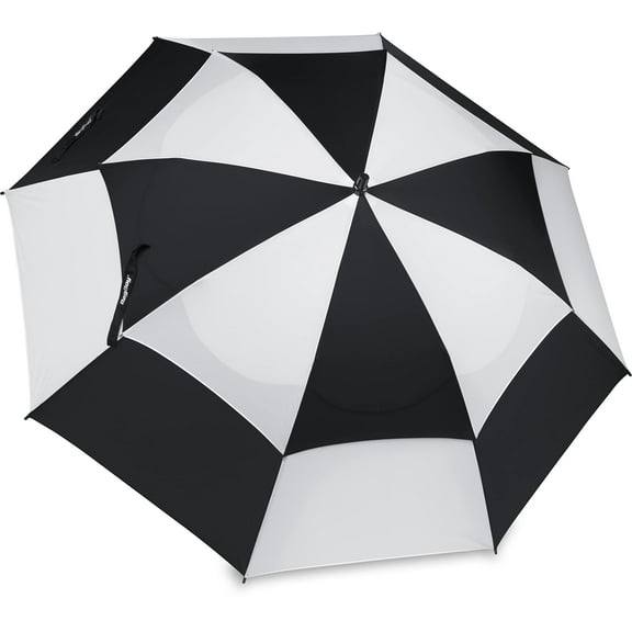 Bag Boy Golf Standard Wind Vent Umbrella Black/White