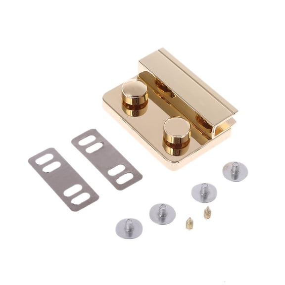 7829 Bag Buckles Women Handbag Making Metal Push Lock Briefcase Lock Hardware Accesso