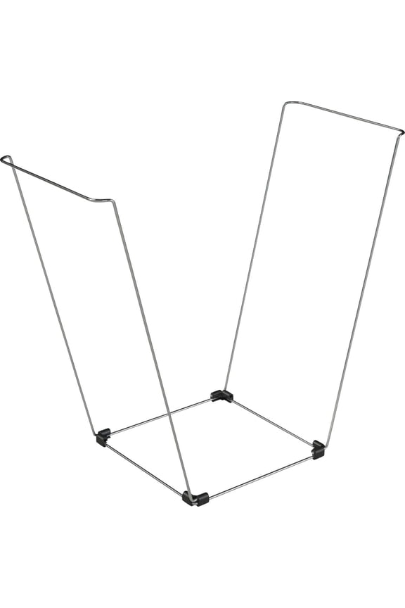 Buddy Bag Holder - Versatile Metal Support Stand 39-45 Gallon Plastic Paper Bags - Use Leaves, Yard Work, Laundry, Trash More - 30" h Pack of 3