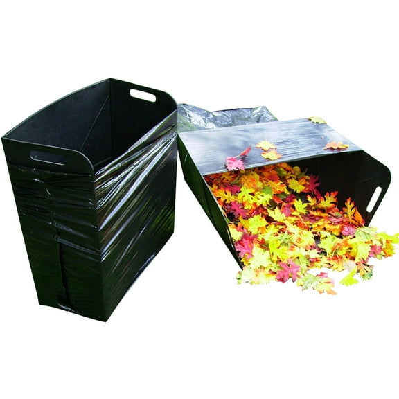 Bag Butler Lawn and Leaf Trash Bag Holder Holds Gallon Bags Open For Easy Filling. No Assembly Required. .A.