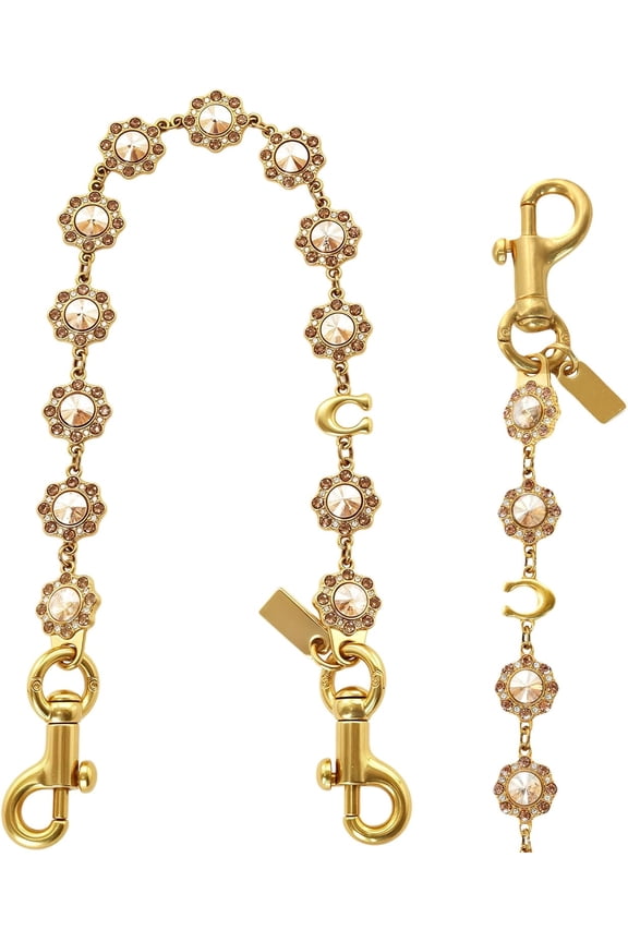 Bag Chain Charm, Purse Extender & Keychain, 40.5cm Metal Wallet Chain for Bags & Jeans