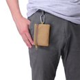 thumbnail image 1 of Bag Change Purse Accessory Bag with Zipper for Men & Brown, 1 of 7