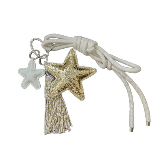 Bag Charm Pendant Keyring Braided Rope Keychain Charm Backpack Accessories