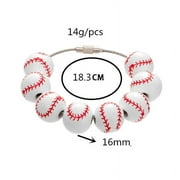 Bag Charms For Bogg Bag Accessories,Baseball Accessories Charm, Keychain Bag Charm For Beach Tote Backpack Diaper Bag