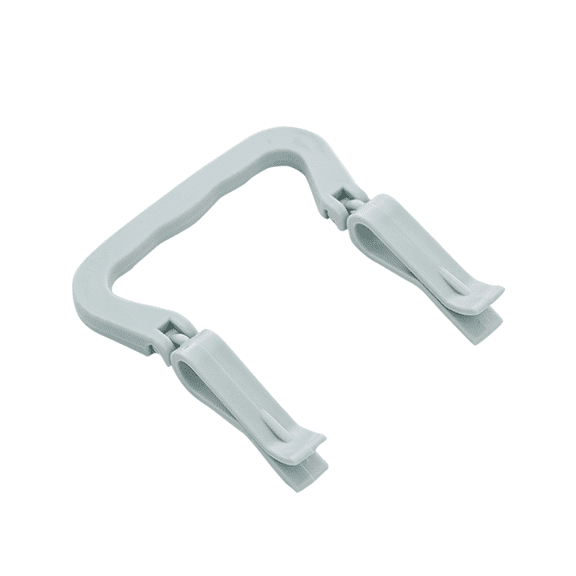 Bag Clip for Trash Can, Creative Non-Slip Garbage Retainer Clip, Handle Mounted Side Clip for Kitchen And Home Improvement, Gray Garbage Bag Clip *1